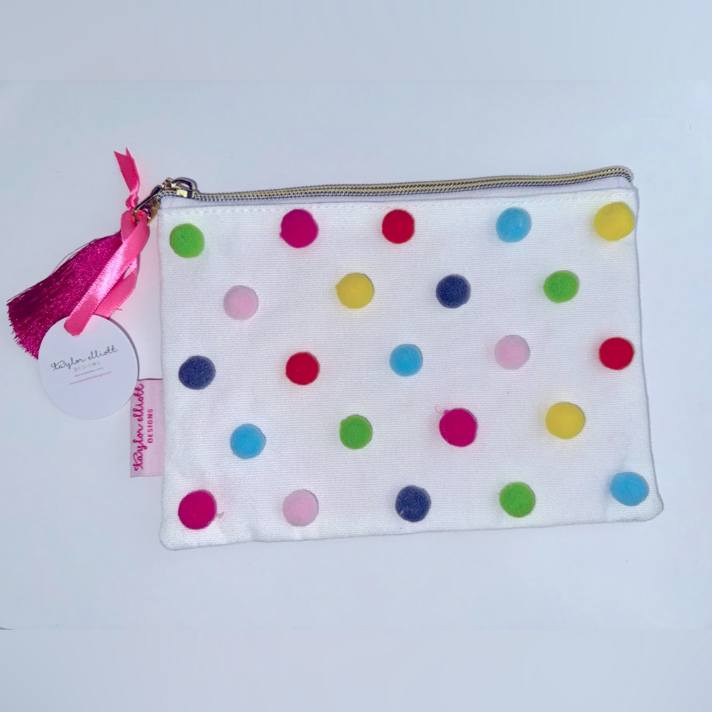 Pom Pom Pouch By Taylor Elliot Designs